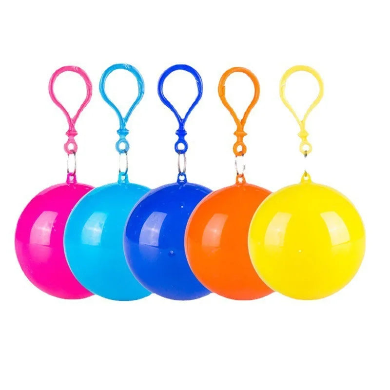 Colorful Mini Portable Raincoat Ball