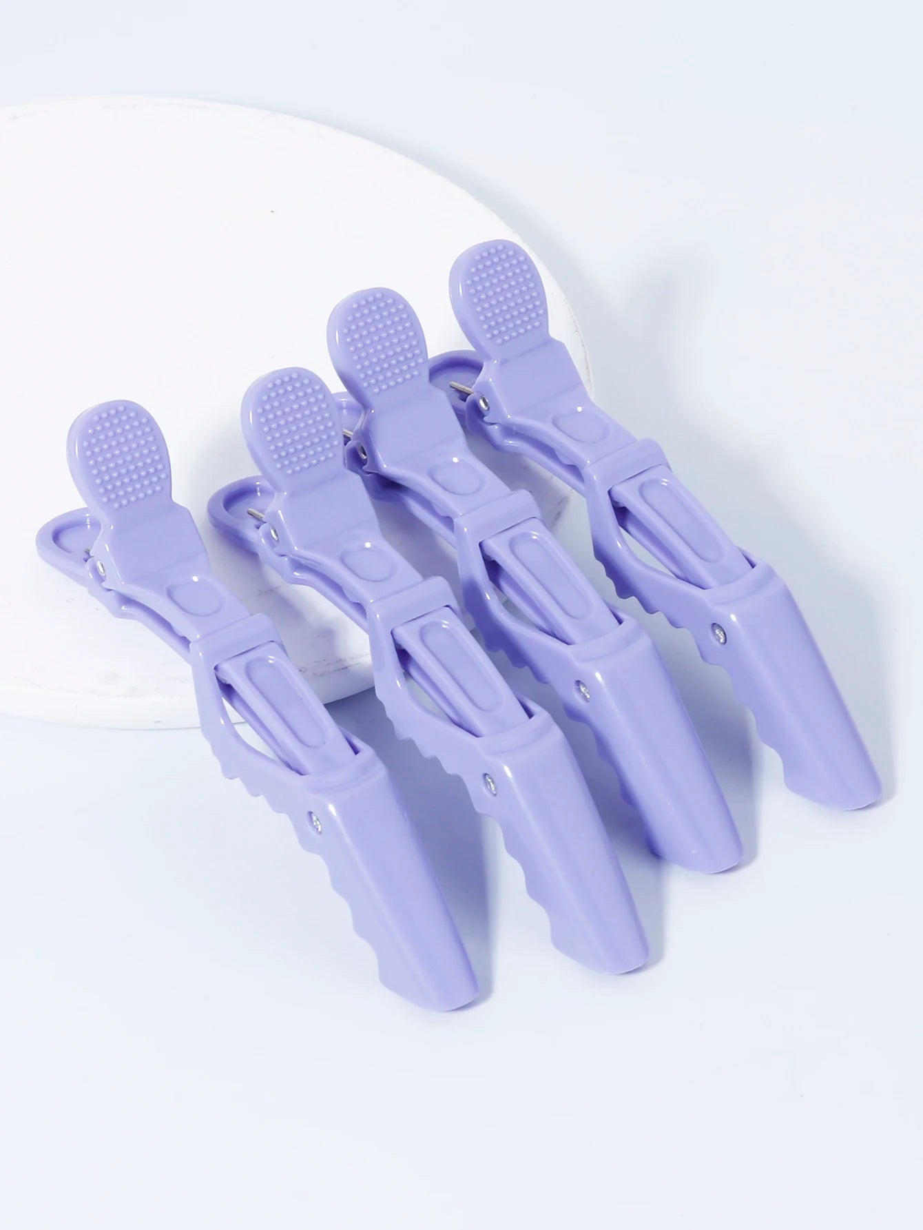 4-Piece Crocodile Hair Clips Set