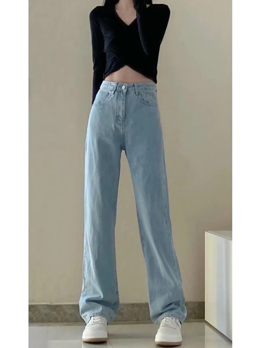 Women's Vintage Wide-Leg Jeans