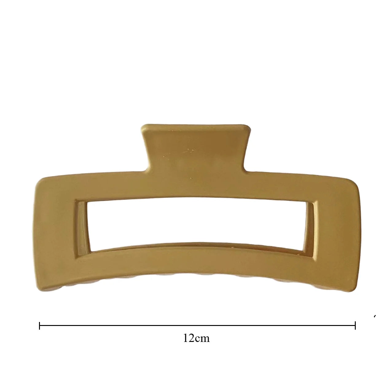 Plastic Jumbo Square Hair Claw Clips