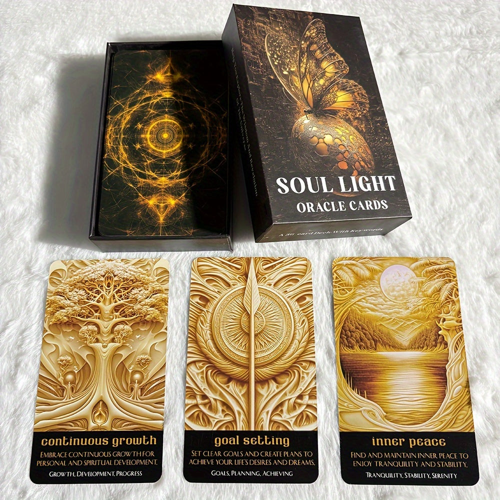 Soul Light Oracle Cards, Healing Light Tarot Deck