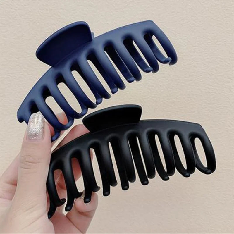 Large Plastic Shark Hair Claw Clip