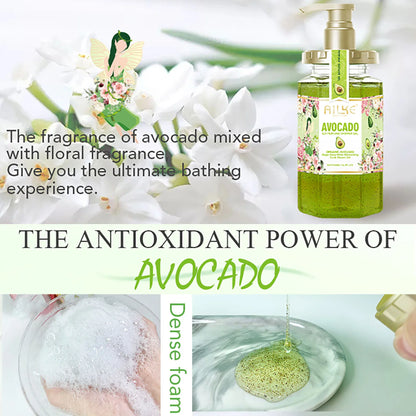 Whitening & Brightening Bath Foam + Scrub Body Wash