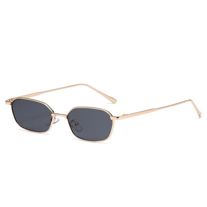 Retro Steampunk Square Sunglasses for Women