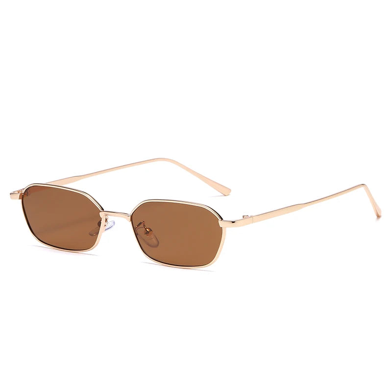 Retro Steampunk Square Sunglasses for Women