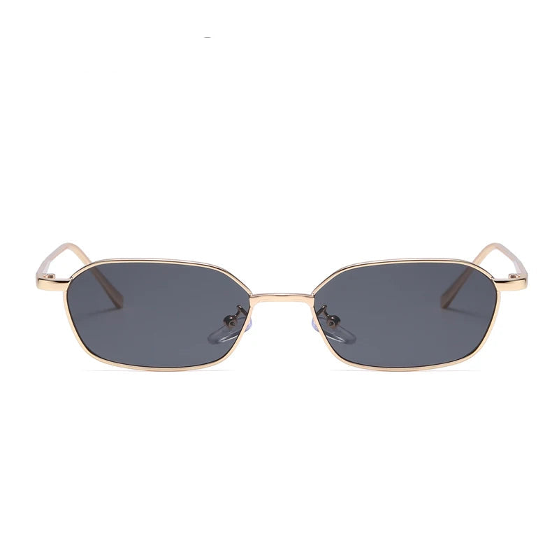 Retro Steampunk Square Sunglasses for Women