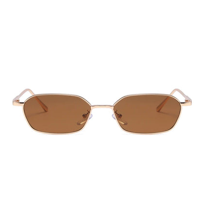 Retro Steampunk Square Sunglasses for Women