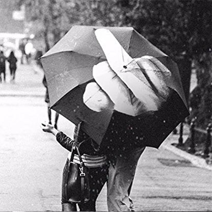 Middle Finger Windproof Automatic Umbrella