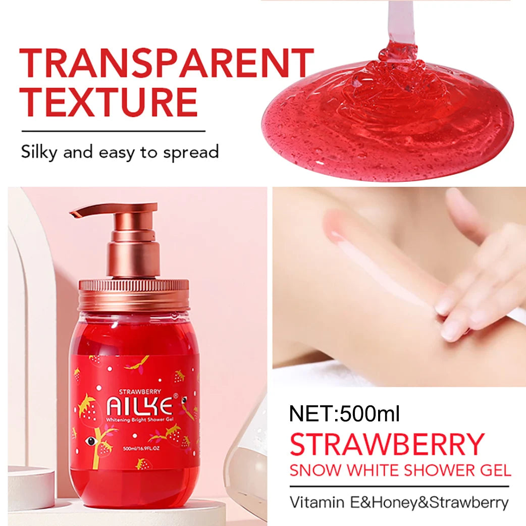 Whitening & Brightening Bath Foam + Scrub Body Wash