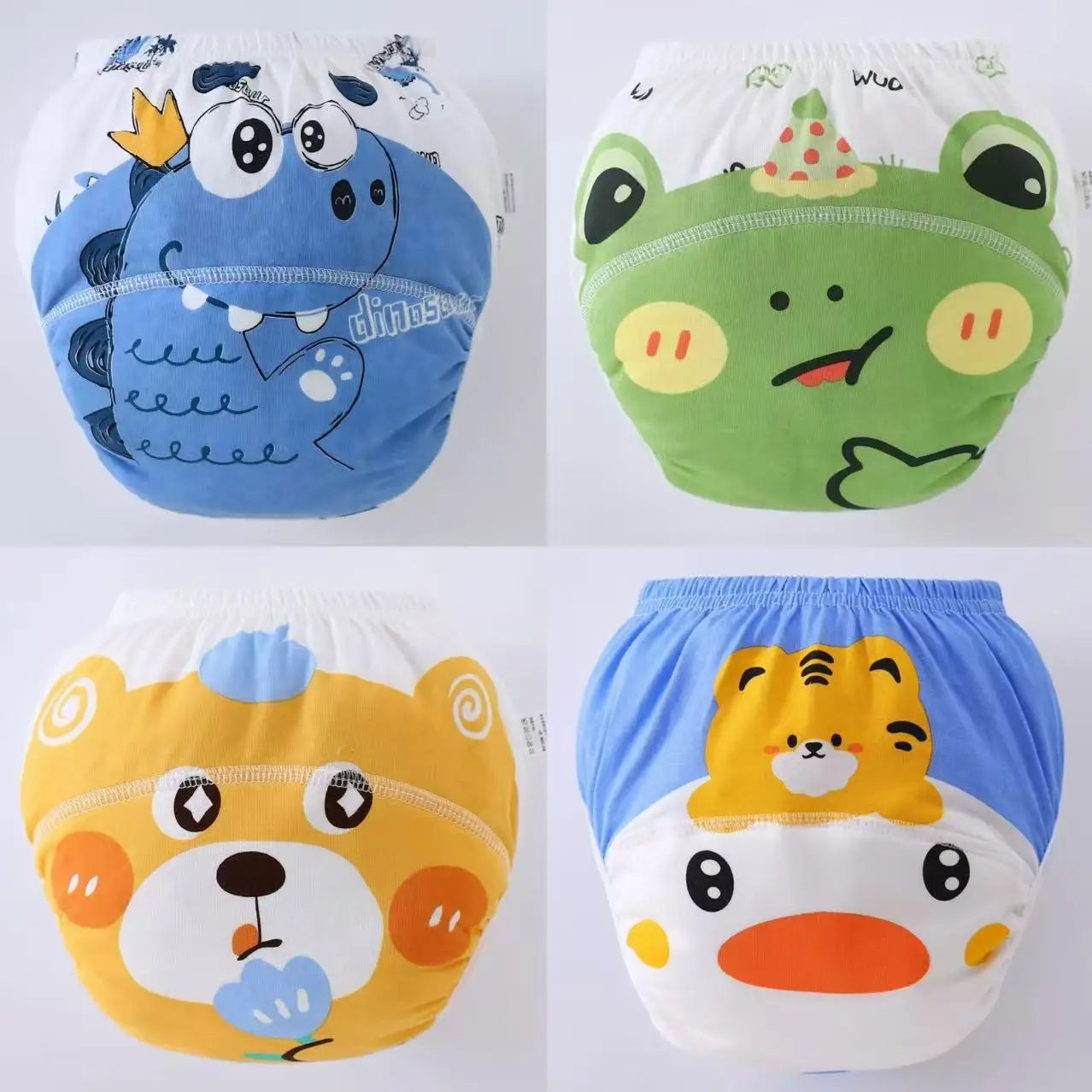 4pcs Summer Toddler Potty Training Pants Set