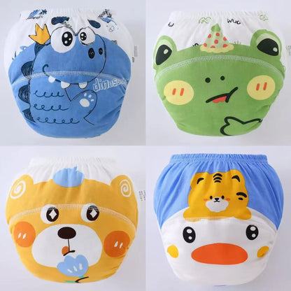 4pcs Summer Toddler Potty Training Pants Set