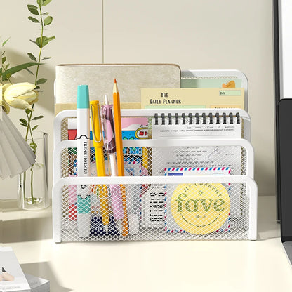 Desk Mail Organizer and Small File Holder