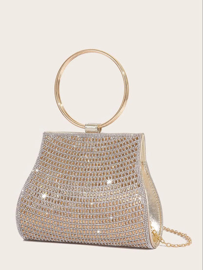 Women's Rhinestone Diamond Clutch