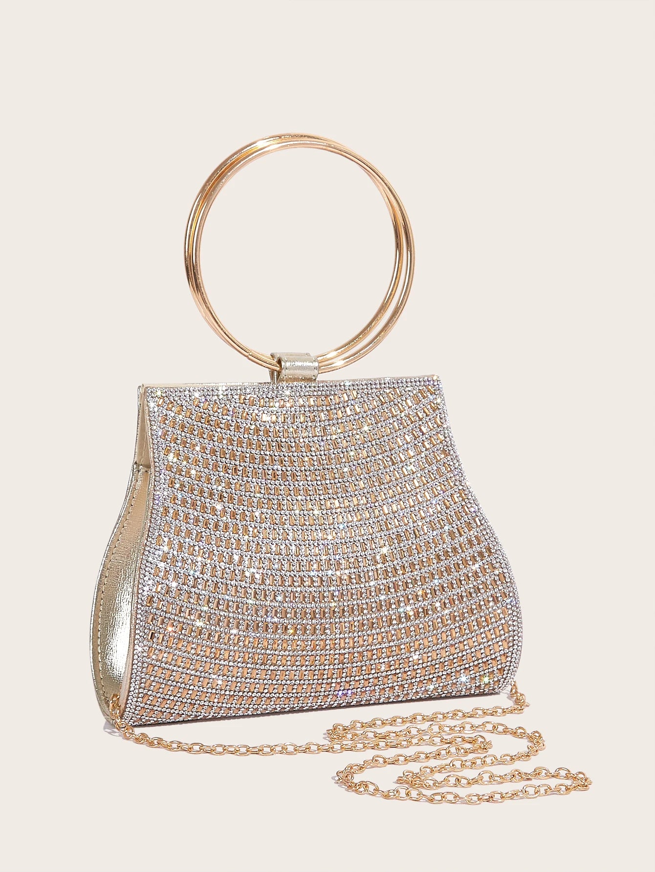 Women's Rhinestone Diamond Clutch