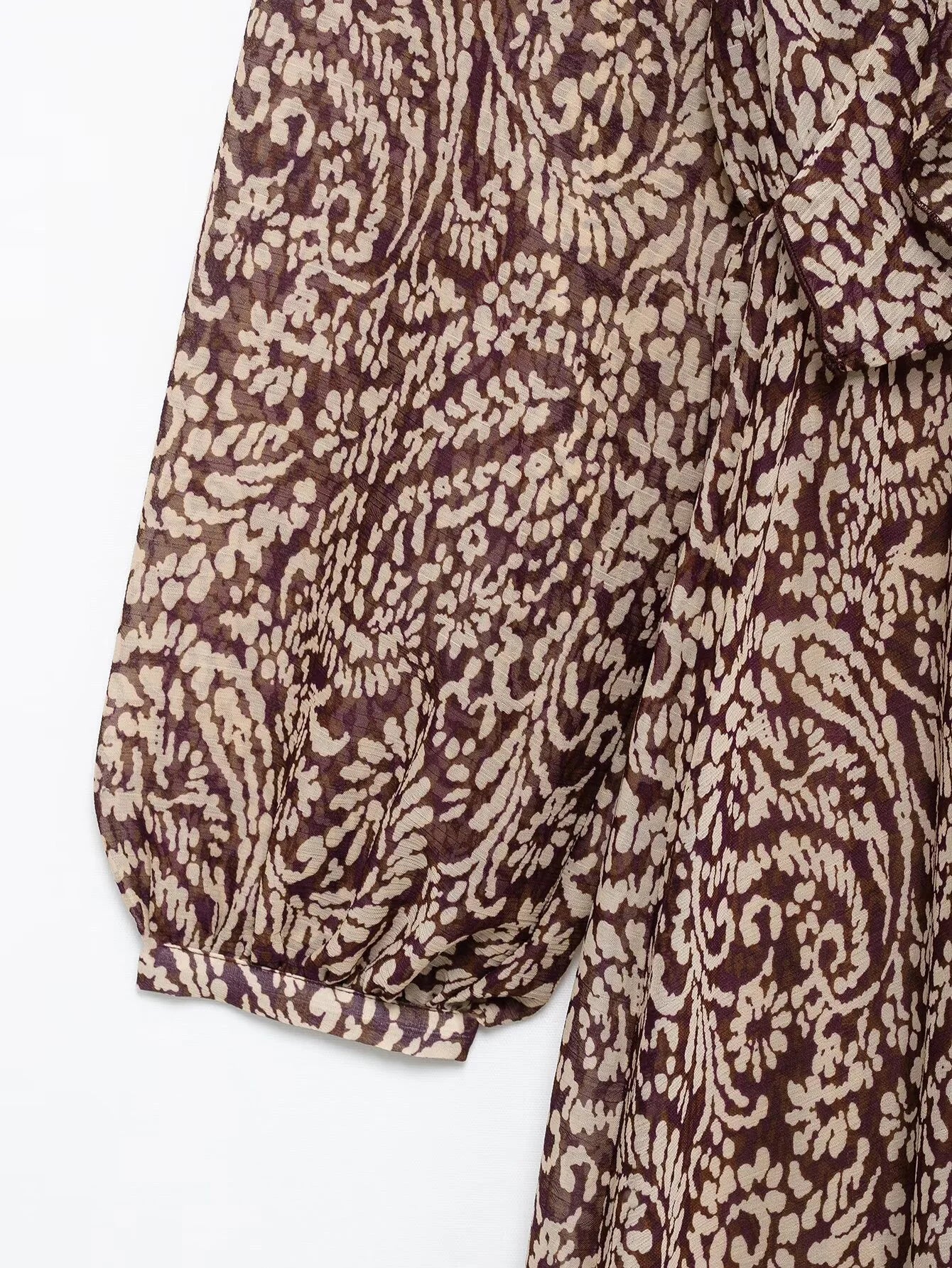 Spring Retro V-Neck Midi Dress