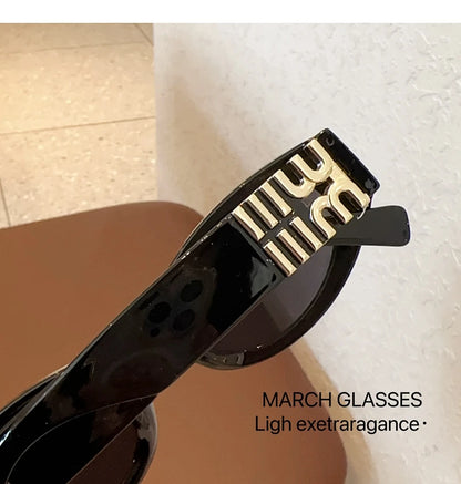 Luxury Retro Cat Eye Sunglasses