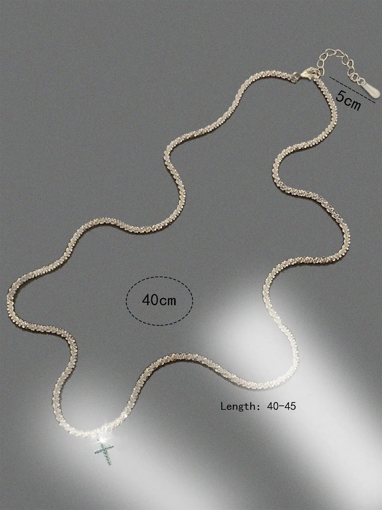 1PC Simple INS Cauliflower Chain Choker