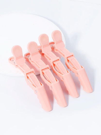 4-Piece Crocodile Hair Clips Set