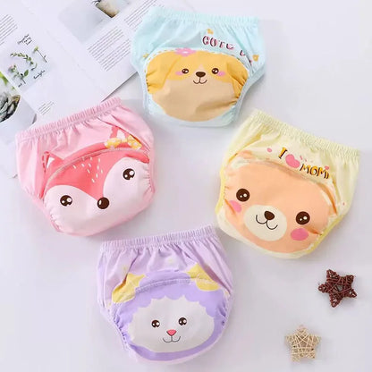 4pcs Summer Toddler Potty Training Pants Set