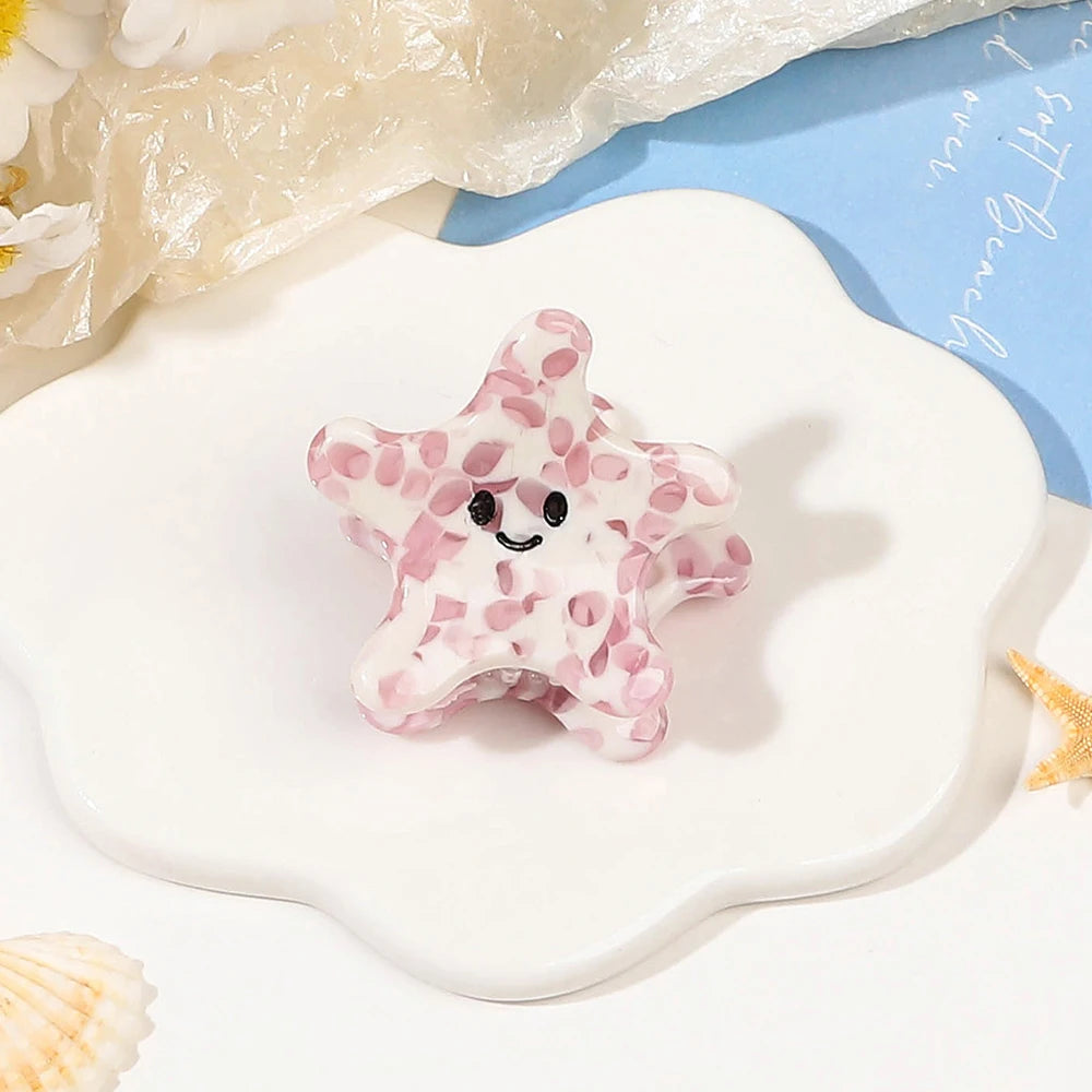 Small Cute Acetate Cartoon Hair Clips