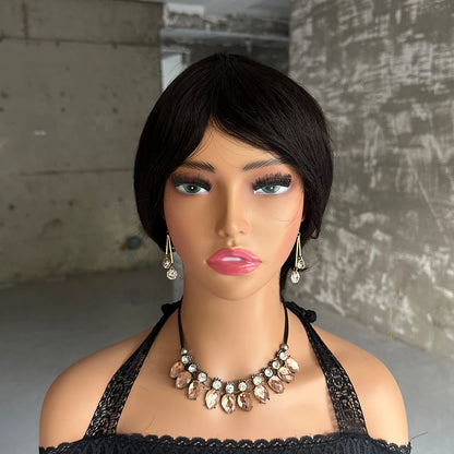 Short Straight Pixie Cut Wig