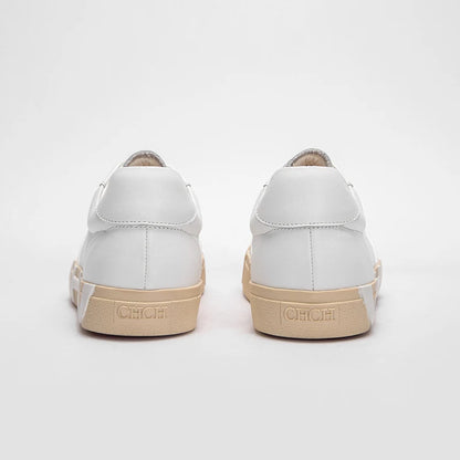 New Women’s Casual White Lace-Up Shoes