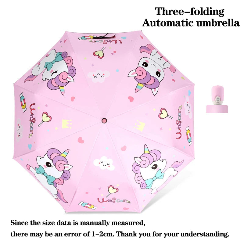 Cute Folding Umbrella for Kids