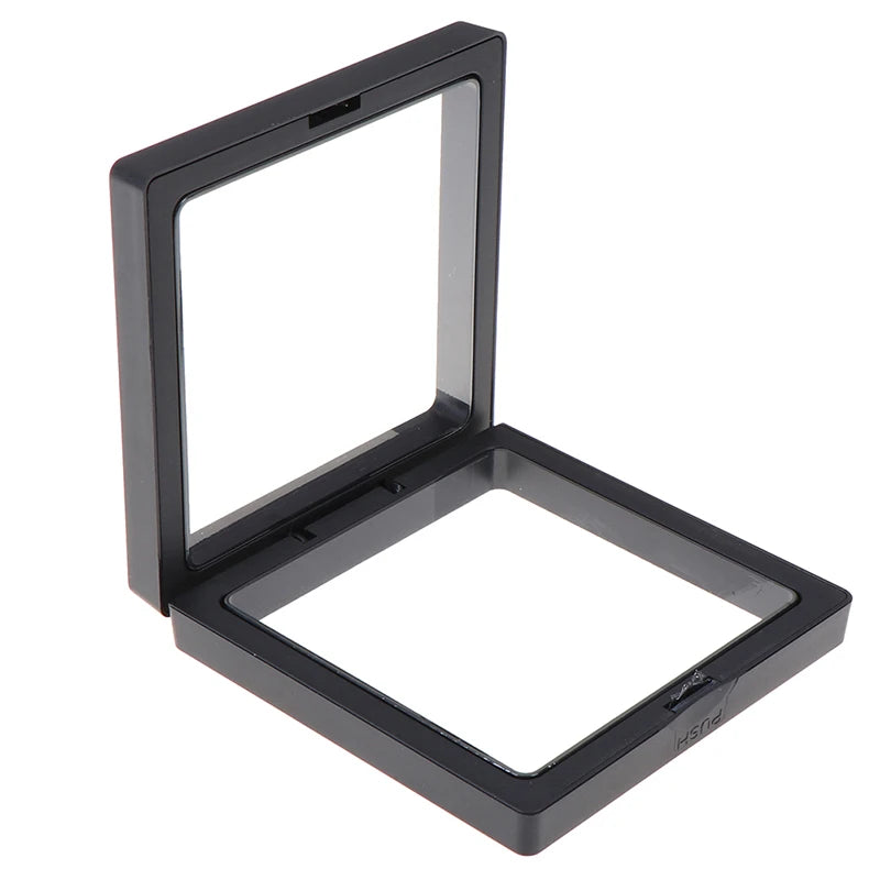 90×90mm Black 3D Floating Display Frame