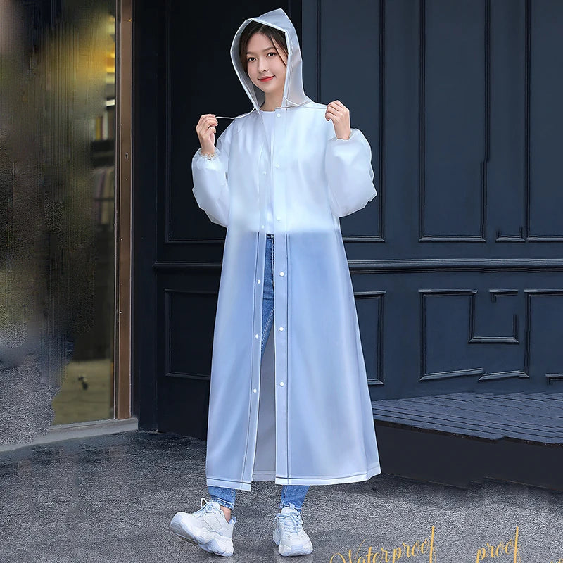 Adult Long Waterproof Raincoat