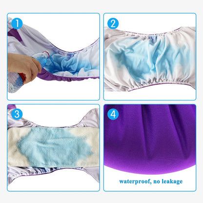 Oversized Leakproof Reusable Adult Cloth Diaper Cover