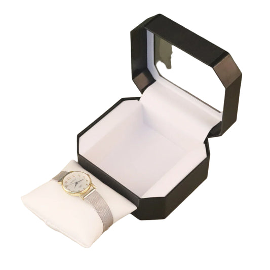 High-End European Men's Acrylic Watch Display Box