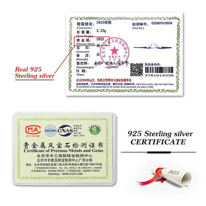 GRA Certified 0.5ct / 1ct D Color Moissanite Halo Ring for Women