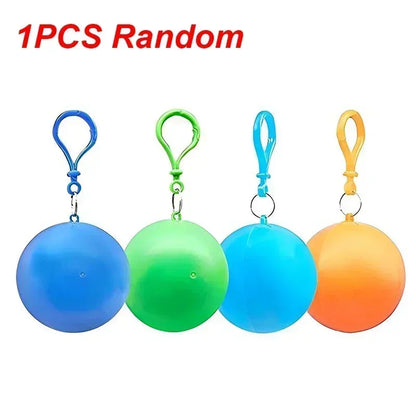 Colorful Mini Portable Raincoat Ball