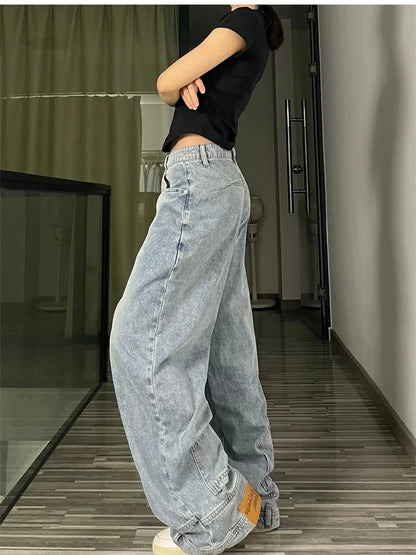 Fashion Reversible Baggy Jeans