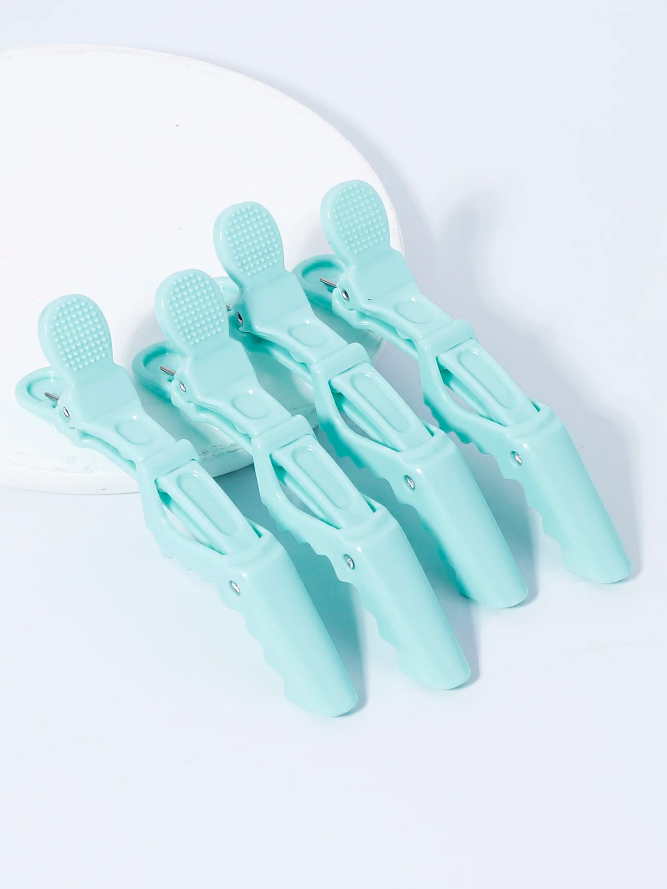 4-Piece Crocodile Hair Clips Set