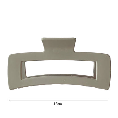 Plastic Jumbo Square Hair Claw Clips