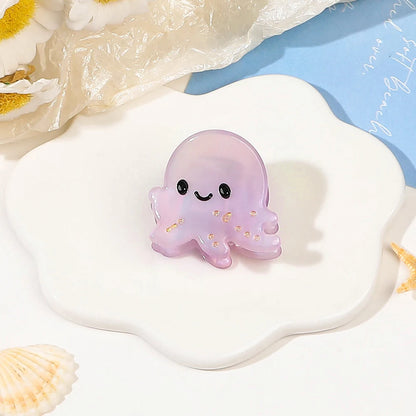 Small Cute Acetate Cartoon Hair Clips