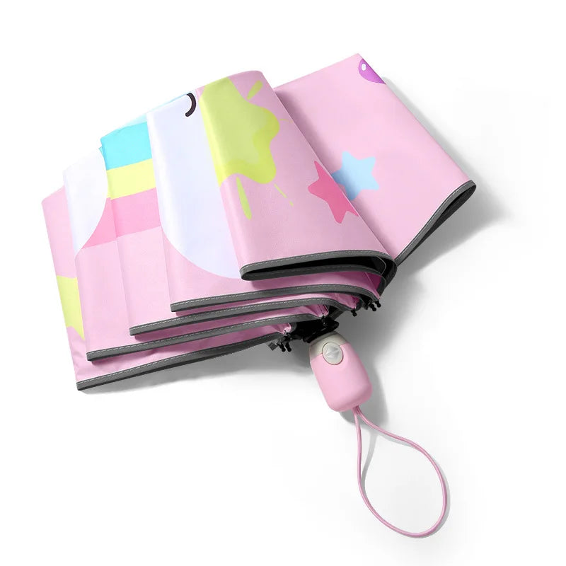 Cute Folding Umbrella for Kids