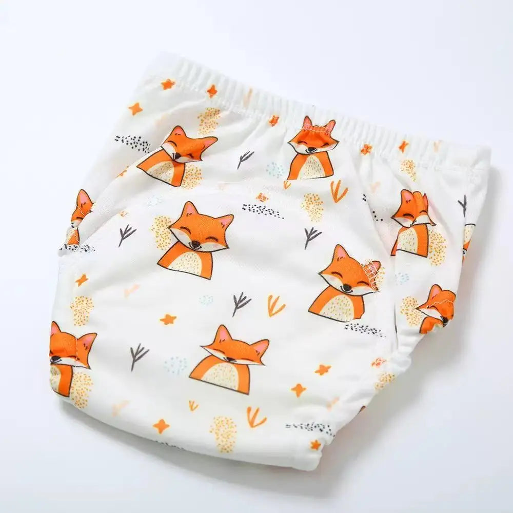 4PCS Reusable Infant Baby Potty Training Pants Set