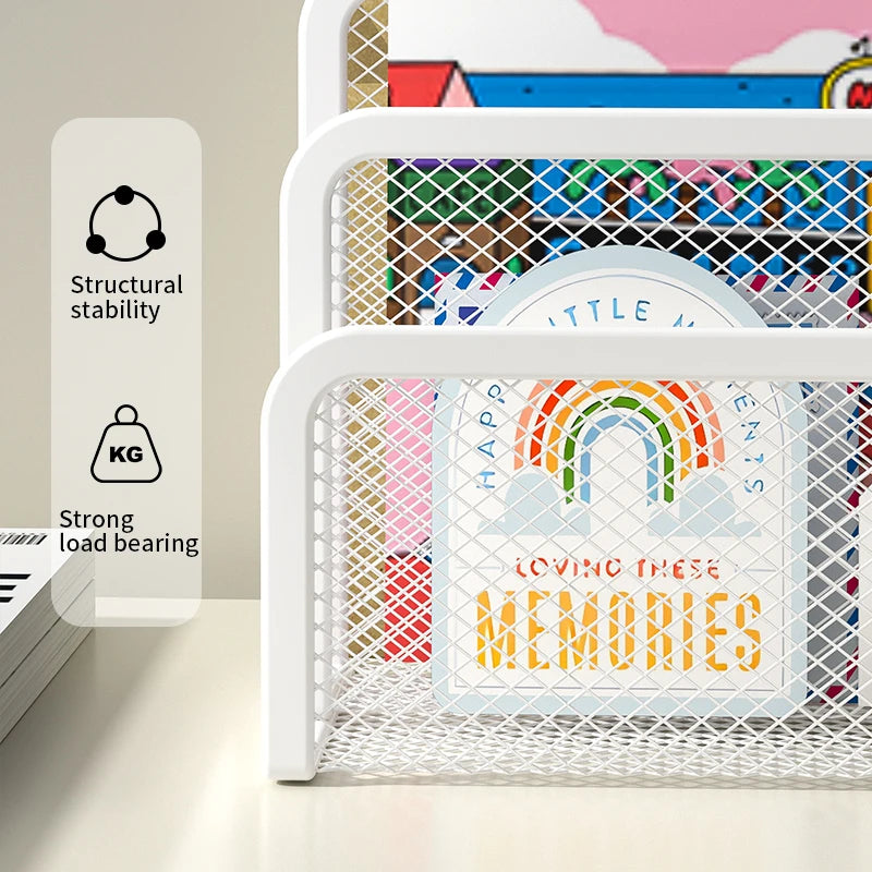 Desk Mail Organizer and Small File Holder