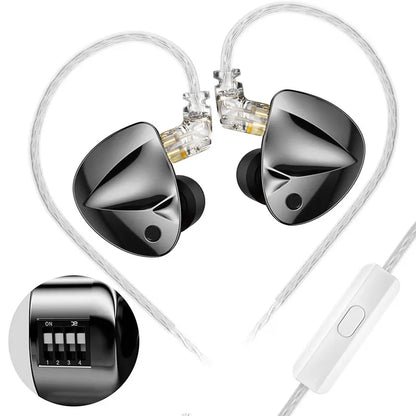 D-Fi HiFi Bass Monitor Earphones