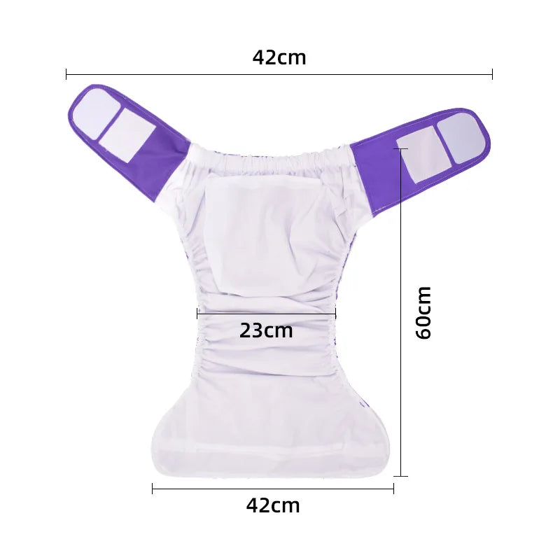 Oversized Leakproof Reusable Adult Cloth Diaper Cover