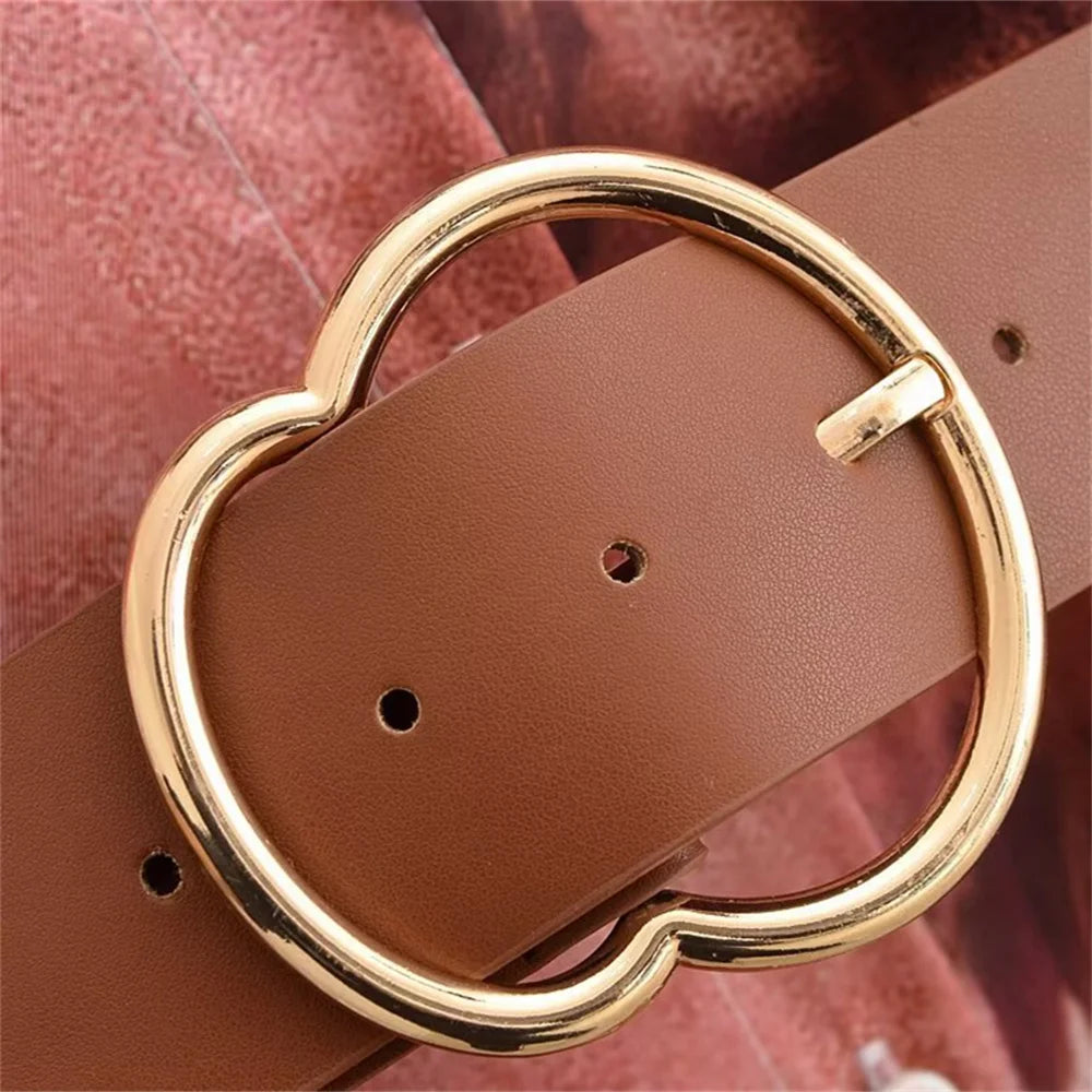 Retro Printed Belted Dress