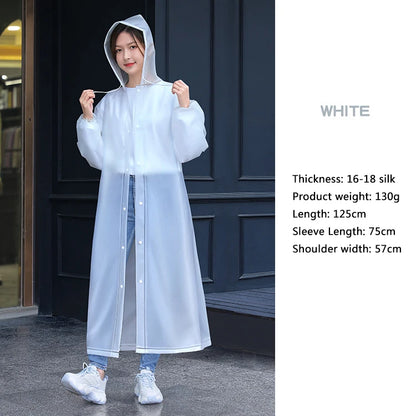 Adult Long Waterproof Raincoat