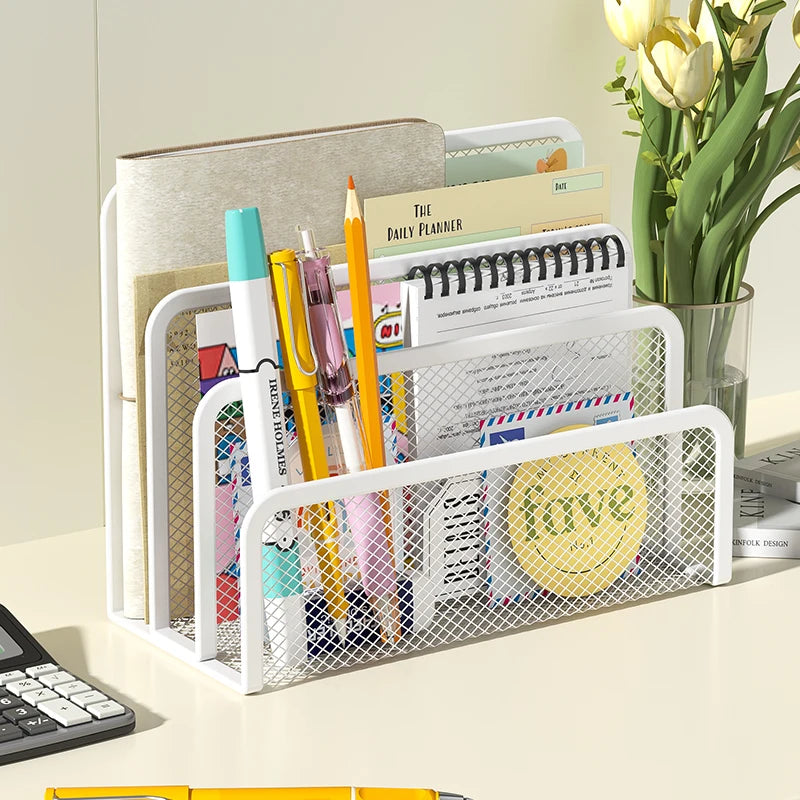 Desk Mail Organizer and Small File Holder