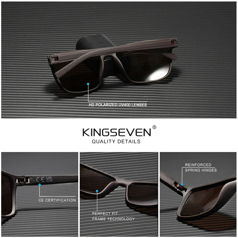 New Polarized Square Sunglasses