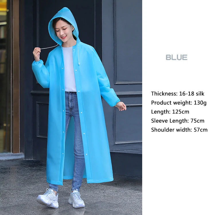 Adult Long Waterproof Raincoat