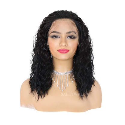 Deep Curly Short Bob Lace Front Wig