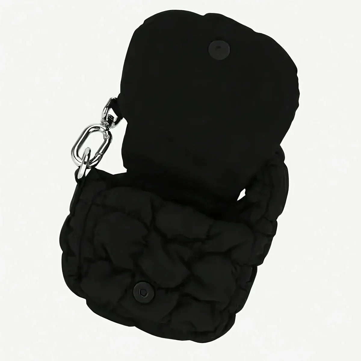 Edgy Black Mini Cloud Waist Pack