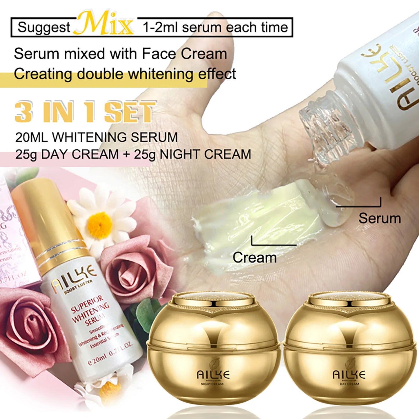 24K Gold Facial Essence Set